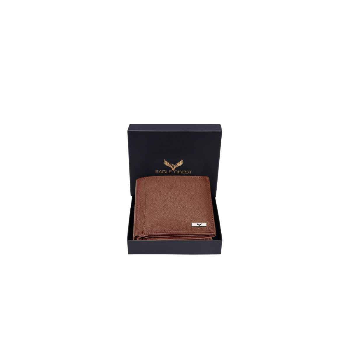 Eagle Crest Oslo Rust Leather Wallet for Men