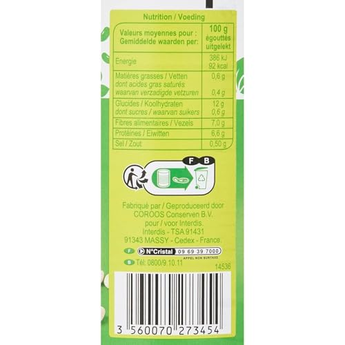 Haricots blancs Carrefour Classic 4x265g en boîte - 4