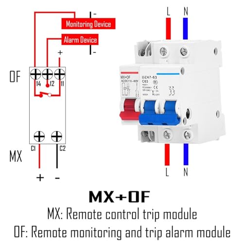 Module de déclenchement à distance DZ47 MX MV MN protégeant contre la surtension - 3