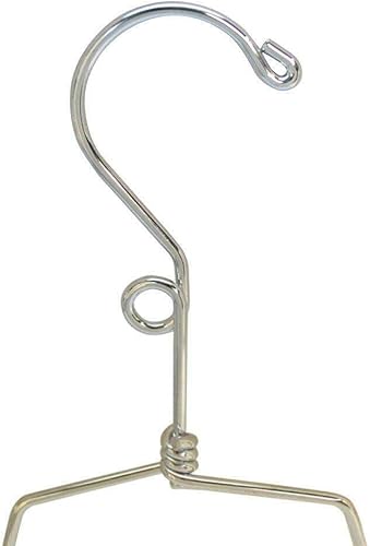 Miniatura 4 de VBSQ - 10 perchas de 16 pulgadas para ropa, perchas para ropa, perchas de almacenamiento, perchas para armario, organizador de ropa para ropa