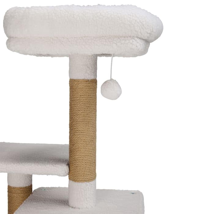 Árbol para gato de dos niveles EveryYay 81 cm alto miniatura 5
