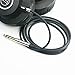 Replacement Audio Cable Upgrade Headphone Cord with Lock Connector Compatible with Audio Technica ATH-M50x, ATH-M40x, ATH-M70x, ATH-M60x Headphones 2meters/6.6feet