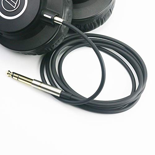 Cable de audio de repuesto para producir música cómodamente con ATH-M60x y largo de 3m 5