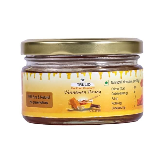 TRULIO Premium Honey Trio: Eucalipto, Canela y Clavo (210g)