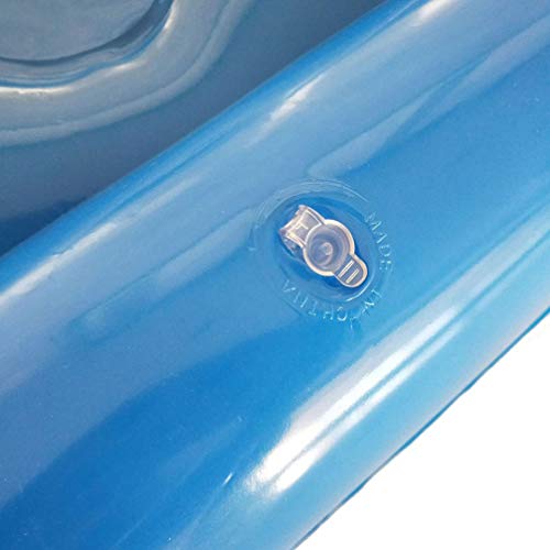 BESPORTBLE Suporte inflável para bebidas com 6 buracos, triangular, porta-copos flutuantes para pisc