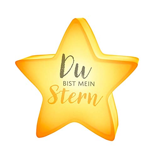 Preisvergleich Produktbild Preis am Stiel Nachtlicht Stern / Tischleuchte / Dekolampe / Dekolicht / Wohnaccessoire / Geschenkidee für Freunde / Nachtlicht