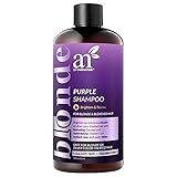 artnaturals Purple Shampoo for Blonde Hair - 12oz Sulfate Free & No Parabens Protects & Balances Color Tones Gray, Silver, Brunette, Highlights, Dyed or Bleached Hairs - Prevents Brassy Yellow