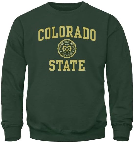 Barnesmith Crewneck Sweatshirt for College, Heritage Logo, Adult Unisex