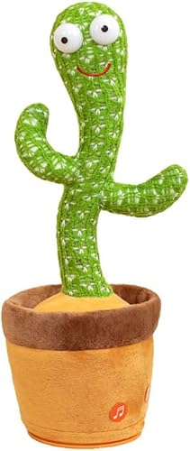 Dancing Cactus Toys -Talking Dancing Cactus Plush Toy Electronic Shake Toy