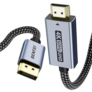 Benfei 4K 60Hz DP-HDMI Adapter 1,8M