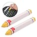 PRETYZOOM 2pcs Car Tire Marker Pens Wax Marker Pens Grease Pencil Yellow Tire Random Style