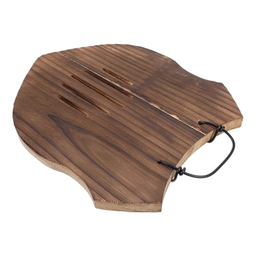 VICASKY Support Mural pour Fougère Platycerium en Bois Naturel, Panneau Suspendu Ventilé pour Jardin Intérieur, Cadre Mural Décoratif pour Plantes, Jardinière Murale Stable et Respirante,