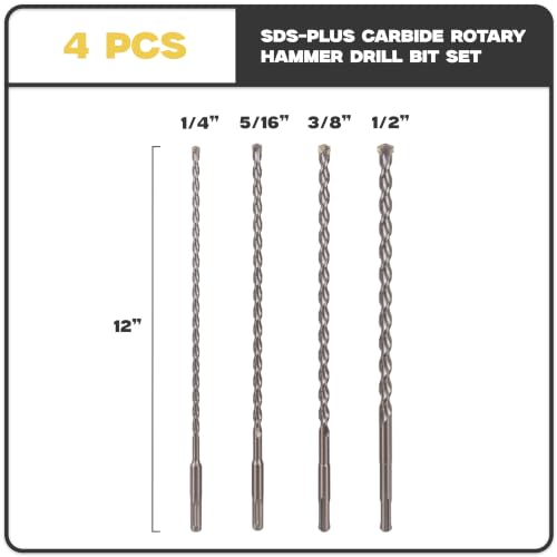 Sabre Tools SDS Plus Long Drill Bit Set