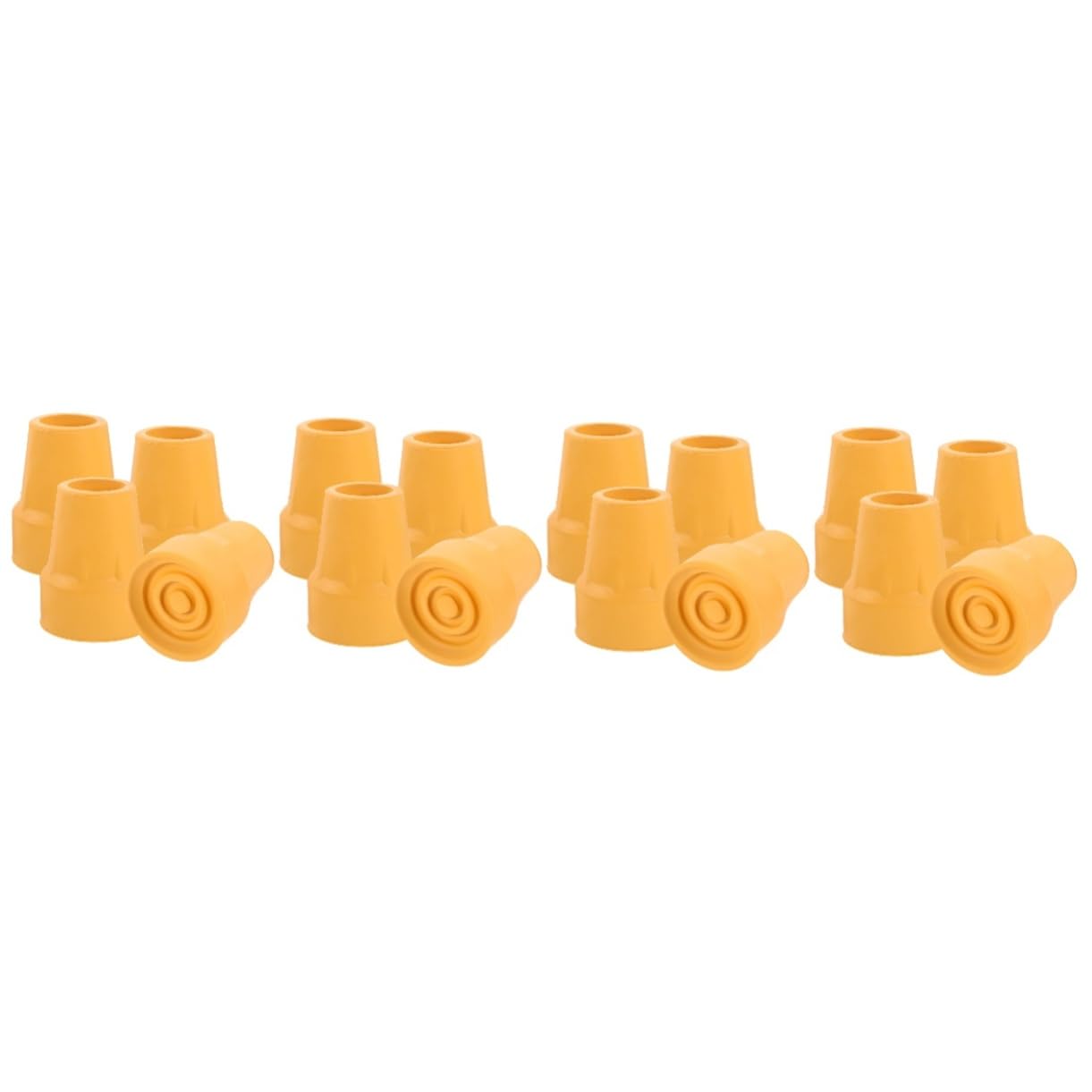 Baluue 16pièces Embouts Antidérapants Pour Canne Accessoires Pour Bâtons De Randonnée Compatible Avec Béquilles Et Pour Trekking Et Activités De Plein Air