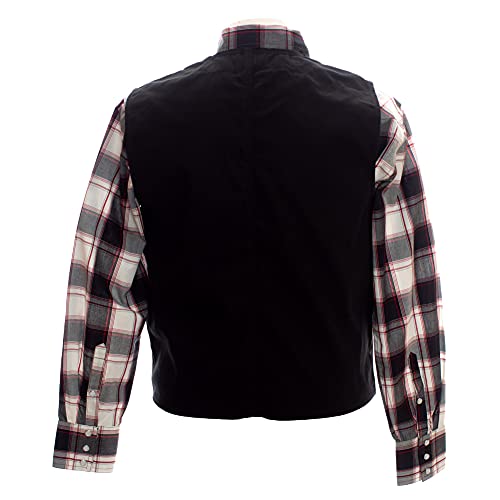 Wyoming Traders Men's Texas Conceal Carry Canvas Vest Black XXXL3