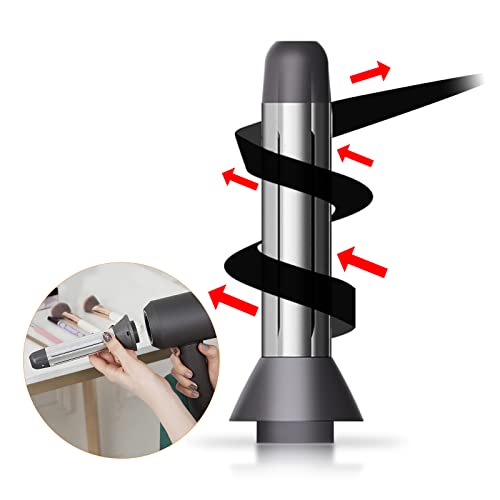 Suitable for Dyson curlers, Compatible with Dyson Supersonic Hair Dryer HD01 HD02 HD03 HD04 HD08 Models, Suitable for Dyson Hair Dryer Accessories Home curlers (Right-Handed)