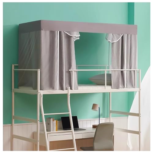 Cubierta para litera y tienda de campaña para litera con dosel superior para cama doble de 4 postes 2