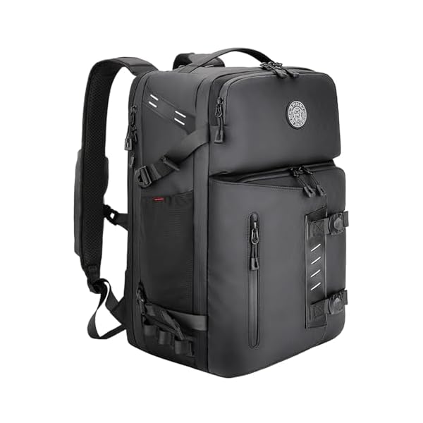 SWICKY 40L Travel Backpack for Men – TSA Friendly Carry-On, 17.3" Laptop Sleeve, Water-Resistant, Quick-Access Phone Pocket, Large Weekender for Travel & Commute