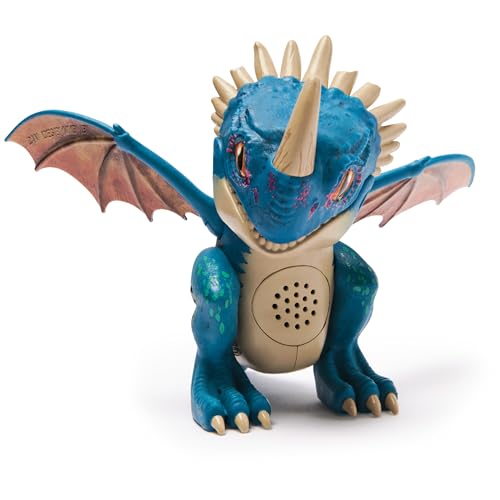 Dreamworks Dragons, How to Train Your Dragon, Roaring Minis Deadly Nadder, Jouet interactif avec 25 Sons, Jouets pour Enfants pour garçons et Filles à partir de 4 Ans