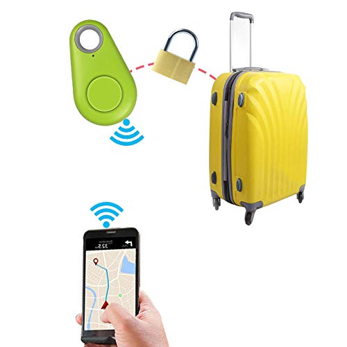 HUAYUAN Huisdieren Smart Mini GPS Tracker Anti-Verloren Waterdichte Bluetooth Tracer Voor Huisdier Hond Kat Sleutels Portemonnee Tas Kids Trackers Finder Apparatuur-Rood - Afbeelding 5