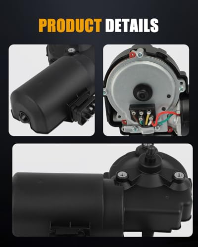 Image of ROADFAR Front Windshield Wiper Motor Compatible For Mercedes-Benz For 190D | Fit For Mercedes-Benz For 190D 1987|For Mercedes-Benz For 190E 1986 1987|OEM:2018203642|5 Pins