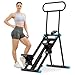 HXD-ERGO Stair Stepper with 6 Resistances, Foldable Stairmaster Machine for Home Gym Workout, 160kg Load-Bearing Capacity Cardio Stair Climber with Low Noise