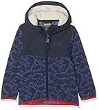 Fleecejacke Jack Wolfskin Kinder NORDIC HOODED JACKET KIDS Fleecejacke, night blue all over, 140