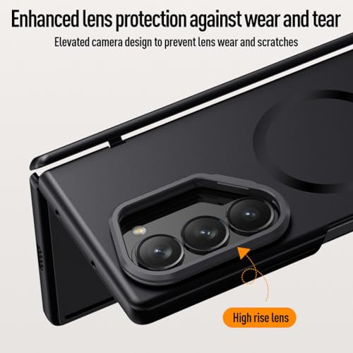 Coque Galaxy Z Fold6 antichoc bleue pour protéger la charnière