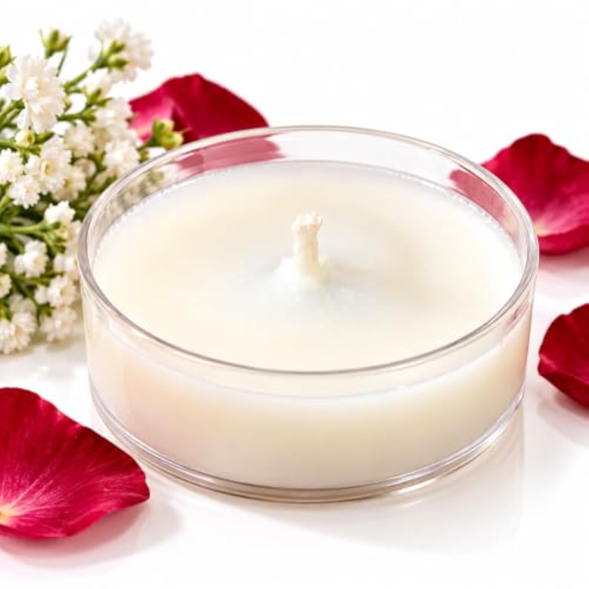 Tea Light Candles, Pack of 10 (White)