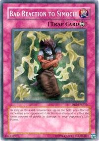 Amazon.com: Yu-Gi-Oh! - Bad Reaction to Simochi (DB2-EN202) - Dark  Beginnings 2 - Unlimited Edition