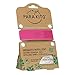 PARA'KITO Mosquito Insect & Bug Protection Wristband - Mosquito Stickers, Bug Spray Alternative Essentials for Beach, Camping, Desert Hiking, Christmas Bonfires - Natural Essential Oils (Fuchsia)