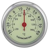 CHILDWEET Car Thermometer with Luminous Display Accurate Automotive Temperature Gauge for Vehicle Monitoring for Cars and Trucks