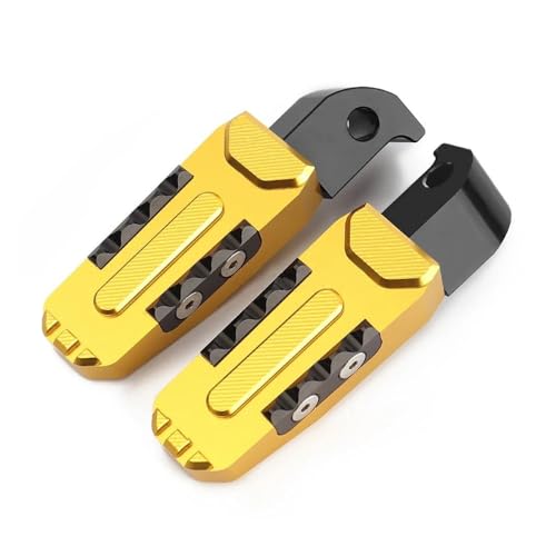に適合する NMAX 155 NMAX 125 N MAX 125 155 2023 2024 オートバイ アクセサリー リア フット ペグ レスト ペダル フットペグ(ゴールドb)