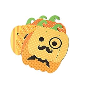 XIMI VOGUE Halloween Diy Pumpkin Hanging Decoration Set (Yellow)