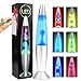 Produktbild AONESY LED Lavalampe 34cm Farbwechsel Lavalampen Weiß Flüssigkeit & Blau Wachs Retro Astro Lampe für Zuhause Dekoration Schönes Licht Geschenk für Weihnachten Geburtstag