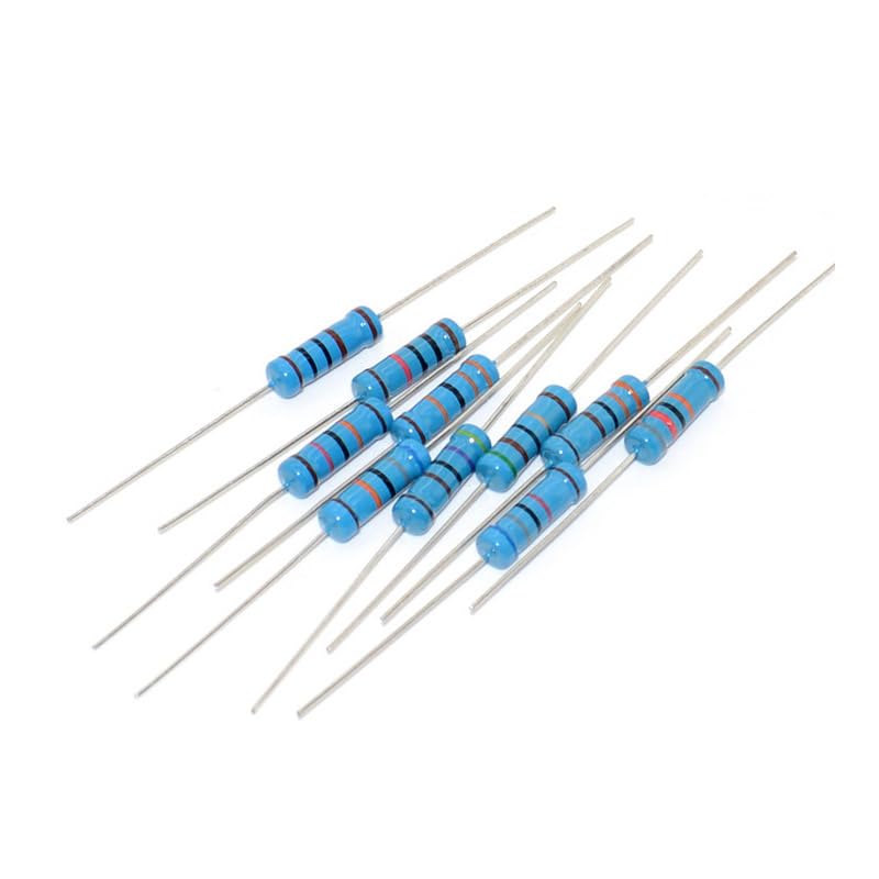 Luftschloss 50 unidades de 270 ohmios 1/2 W (0,5 W) ± 1% de tolerancia de película de metal resistencias fijas, más de 174 valores de resistencia opcionales (270 Ω 270 R 270 ohmios)