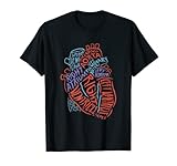 Anatomie Herz Für Kardiologie Doktoren und Krankenschwestern T-Shirt
