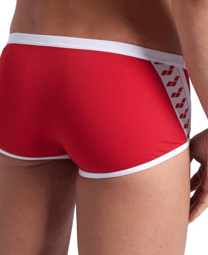 Image of ARENA Performance Men's Icons Solid Low-Waist Swim Brief Short Athletic Swimsuit