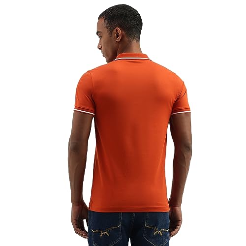 Image of United Colors of Benetton Men's Solid Regular Fit Polo Shirt