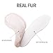 Wool Insoles Genuine Sheepskin Insoles Men's & Women's Thick Wool Fur Fleece (8（US Standard）)