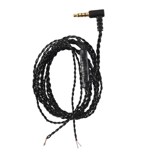 Cable de audio para auriculares Jack 3.5mm con micrófono miniatura 1