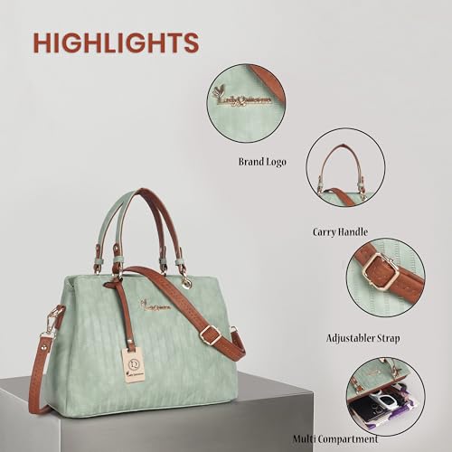 Image of Lady Quinton Women's Striped Line Handbag for Women| Ladies purse | Stylish Shoulder Bag | Gift for Women