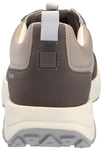 Image of HUGO Mens Running Style Mix Material Sneakers