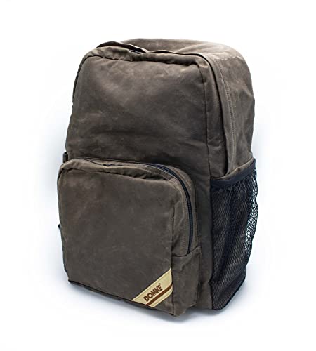 Sac à dos pour appareil photo Domke Ruggedwear marron résistant à l'eau avec compartiments