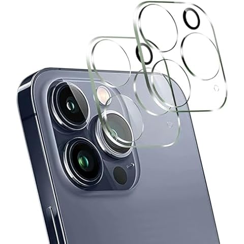 Kafeiya 2Pièces Protection Objectif Caméra Arrière Cover