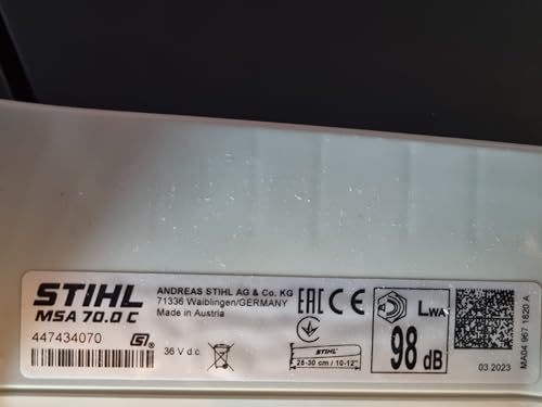 Stihl Akku-Motorsäge MSA 70 C-B mit Akku AK30 und Ladegerät AL101