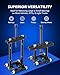 Bearing Puller Set, 5 Ton Capacity Bearing Separator, Pinion Wheel Bearing Removal Kit with 2
