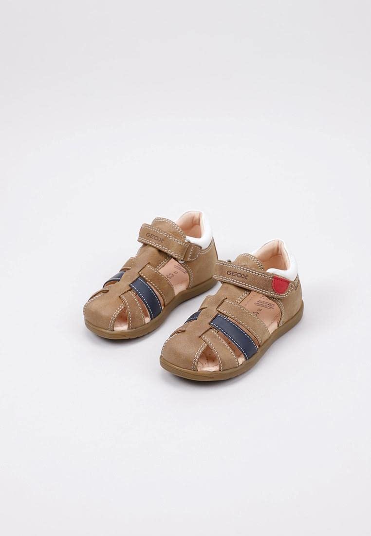 Geox B Sandal Macchia Boy, Primeros Pasos para Bebé Niño