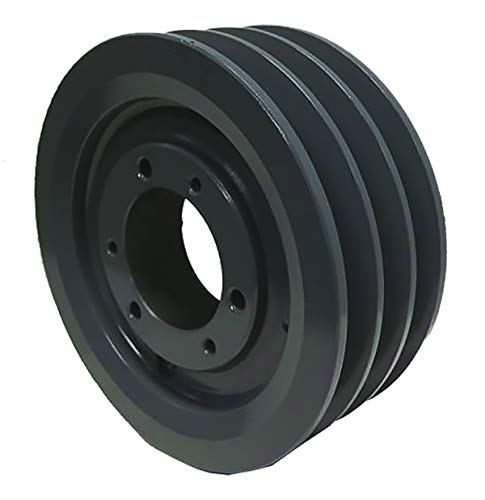 Powerhouse HTD 3B68SD V-Belt Pulley, Cast Iron #1