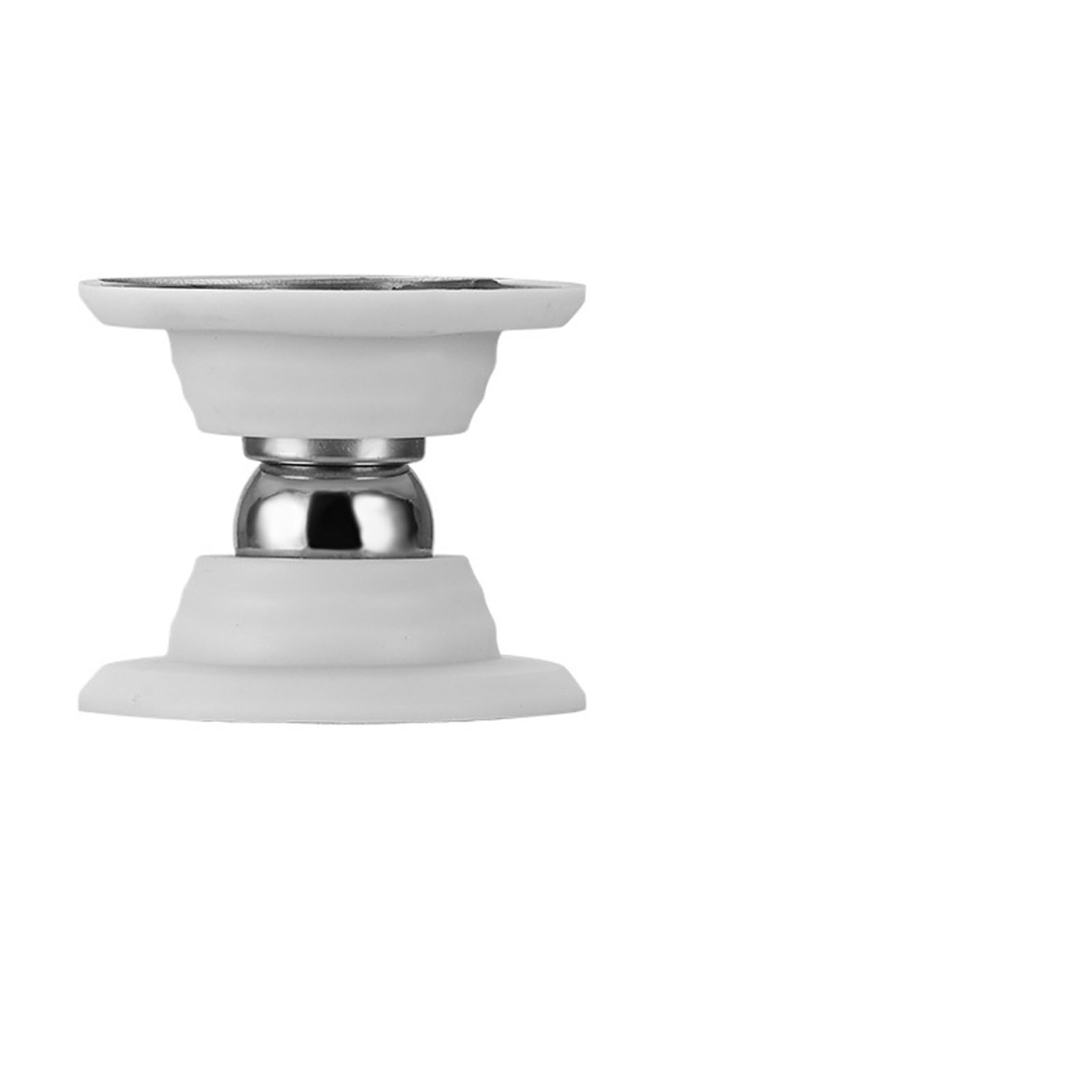 Xctdsvah White Door Stop Magnetic Door Suction, Indoor Bedroom, Floor, Handle Protector(White)